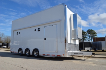 24' Custom inTech Aluminum Stacker Trailer