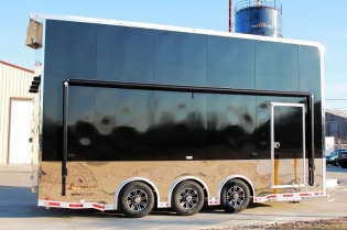 22' Custom Aluminum Stacker Trailer 