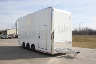 24' Aluminum Stacker Race Car Trailer